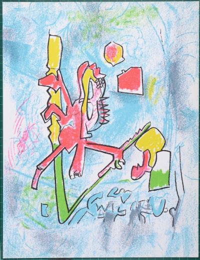 Roberto Sebastian MATTA - T’ou’t se tient, 1975 - Lithographie originale 2