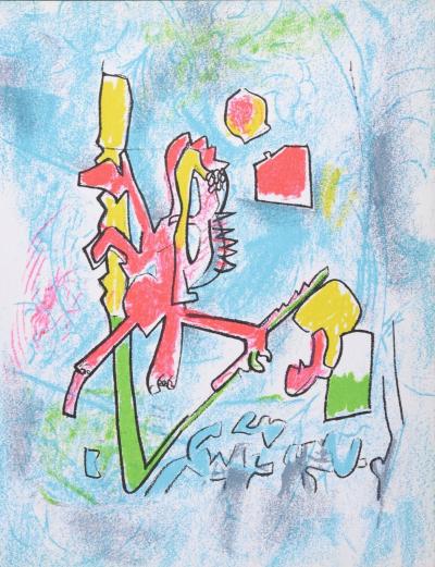 Roberto Sebastian MATTA - T’ou’t se tient, 1975 - Lithographie originale 2