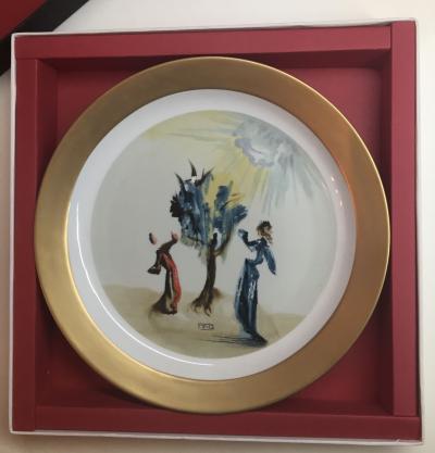 Salvador DALI (d’après) - L’arbre de la repentance de la Divine Comédie - Céramique 2