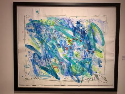 JonOne - Poetry In Motion, 2019 - Impression pigmentaire signée 2