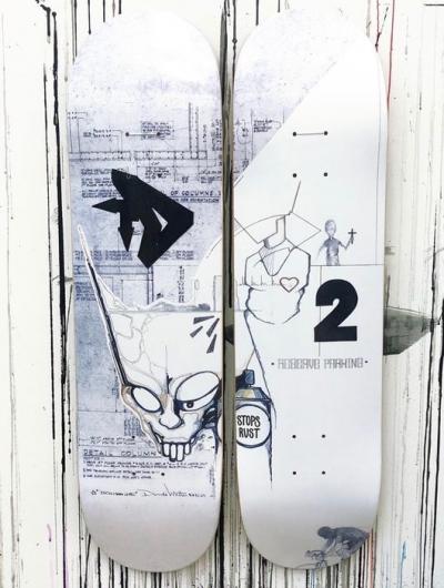 Dondi White - Iron Man Lives - Skate (diptyque) 2