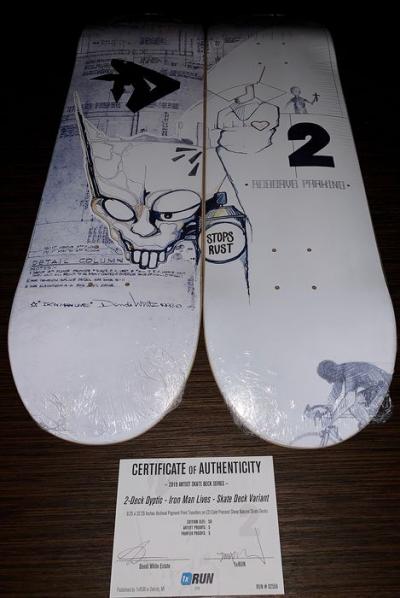 Dondi White - Iron Man Lives - Skate (diptyque) 2