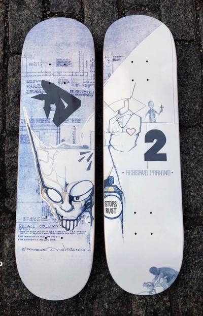 Dondi White - Iron Man Lives - Skate (diptyque) 2