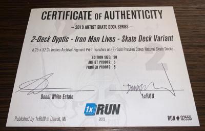 Dondi White - Iron Man Lives - Skate (diptyque) 2