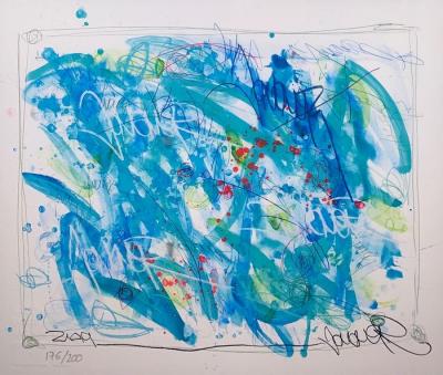 JonOne - Poetry In Motion, 2019 - Impression pigmentaire signée 2