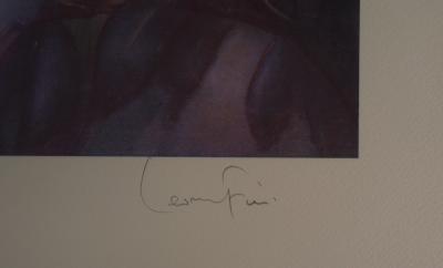 Léonor FINI : Amoureux, Le baiser - Lithographie originale Signée 2
