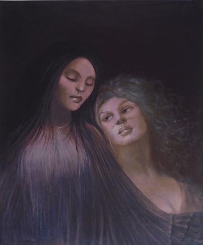 Léonor FINI : Séduction, Blonde et Brune - Lithographie originale Signée 2