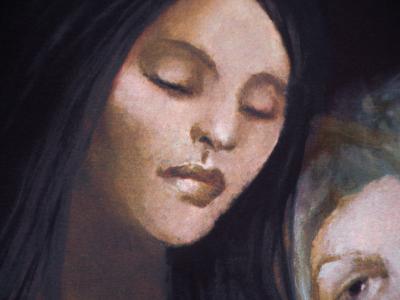 Léonor FINI : Séduction, Blonde et Brune - Lithographie originale Signée 2