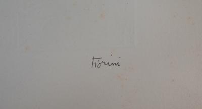 Marcel FIORINI : La couronne de Laure, 1962 - Gravure originale 2