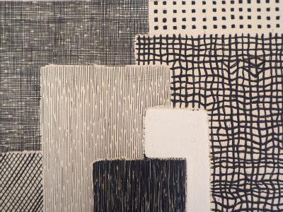Roger VIEILLARD : L’Âge de fer, 1962 - Gravure originale 2