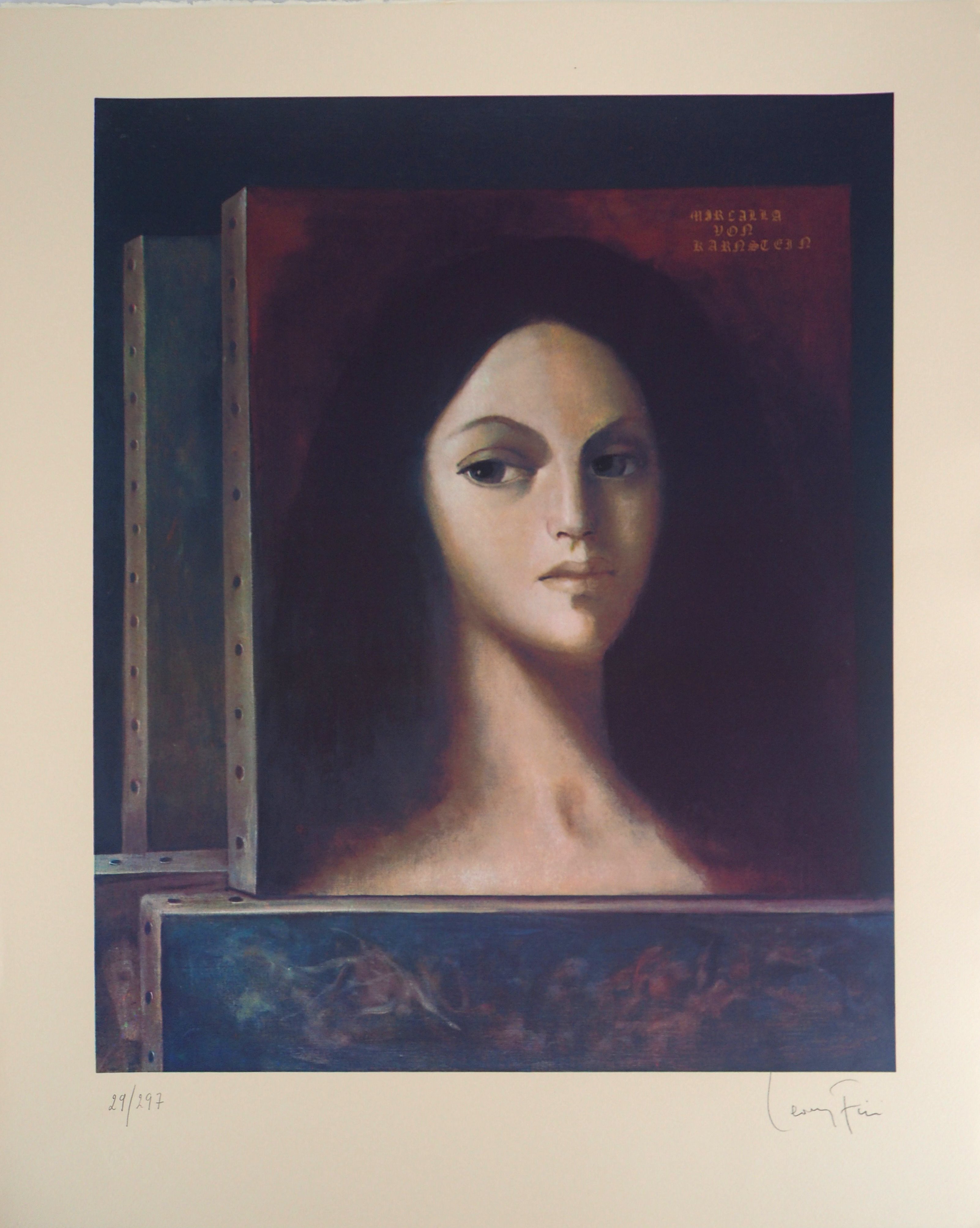 Léonor FINI - Tribute to the Mona Lisa - Hand signed lithograph