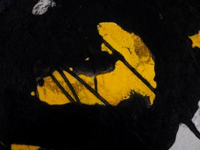LIONEL : L'Origine du jaune - Gravure en carborundum signée 2