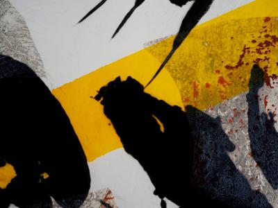 LIONEL : L'Origine du jaune - Gravure en carborundum signée 2