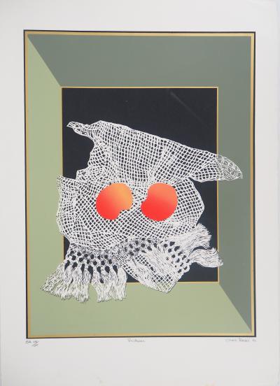 Omer RESIC : Mexique, les Piments, Lithographie originale signée 2