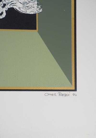 Omer RESIC : Mexique, les Piments, Lithographie originale signée 2