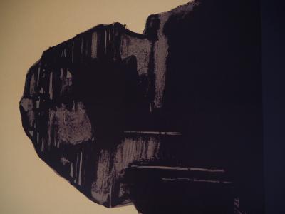 Claude HASTAIRE - Egypte, le sphinx jaune - Lithographie originale Signée 2