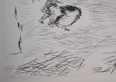 Pierre BONNARD : Le Parc Monceau - 1937 - Gravure Originale Signée 2