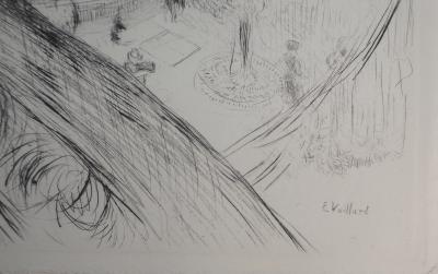 Edouard VUILLARD : Paris, Faubourg Montmartre, 1937 - Gravure Originale Signée 2