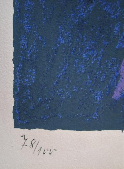 Max ACKERMANN - Sphérique en mouvement, 1952 - Sérigraphie originale signée et numérotée 2