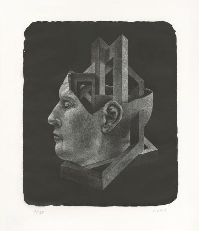 Thomas OTT - Der Kaiser (L’Empereur), 2018 - Lithographie signée au crayon 2