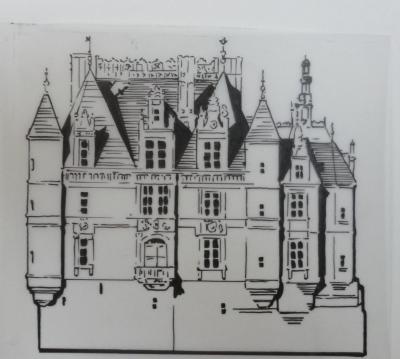 Alex Varenne (1939) - Louise Dupin + Château de Chenonceau 2