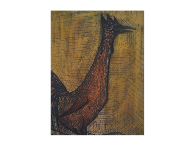Bernard BUFFET : Le coq, 1960 - Lithographie signée 2