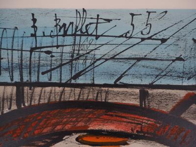 Bernard BUFFET : Nature morte aux oeufs, 1960 - Lithographie signée 2