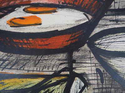 Bernard BUFFET : Nature morte aux oeufs, 1960 - Lithographie signée 2