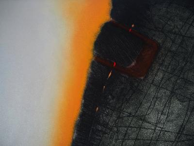 Erik BERSOU : Retenue - Gravure Originale Signée 2