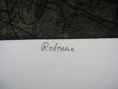Erik BERSOU : Retenue - Gravure Originale Signée 2