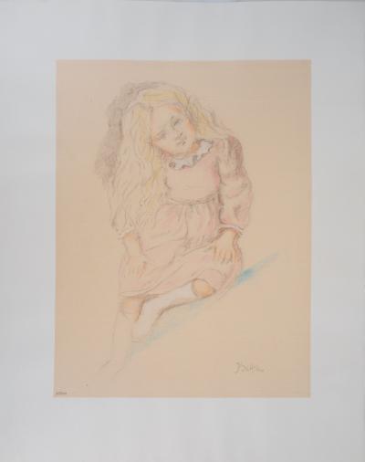BALTHUS : Valérie - Lithographie originale signée 2