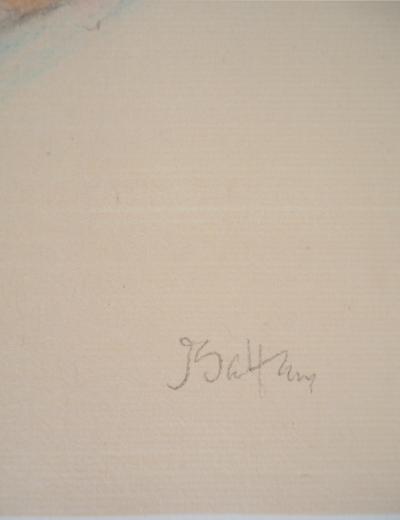 BALTHUS : Valérie - Lithographie originale signée 2