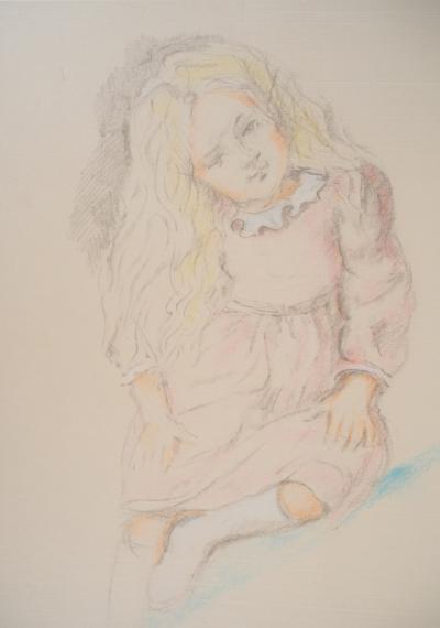 BALTHUS : Valérie - Lithographie originale signée 2