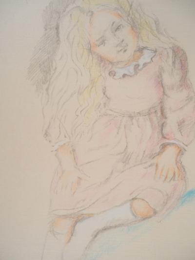BALTHUS : Valérie - Lithographie originale signée 2