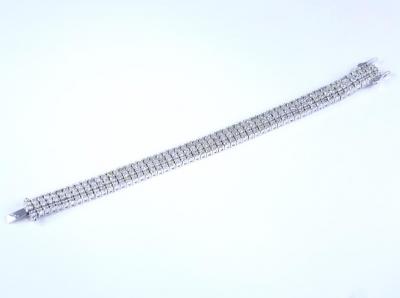 Bracelet rivière 3 lignes, 12.46 ct. Diamants 2