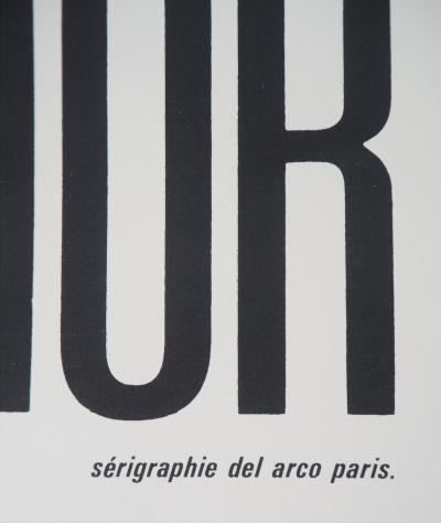 Michel SEUPHOR : Equilibre - Sérigraphie originale 2