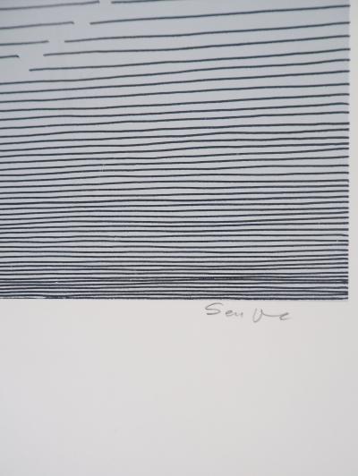 Michel SEUPHOR : Reflets - Sérigraphie originale signée 2