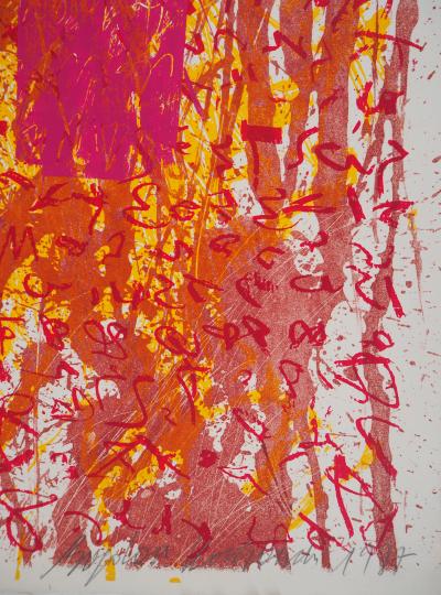Bogdan KORCZOWSKI : Inscriptions - Lithographie originale signée 2