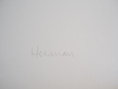 Jean-Luc HERMAN : Vague - Sérigraphie originale signée 2