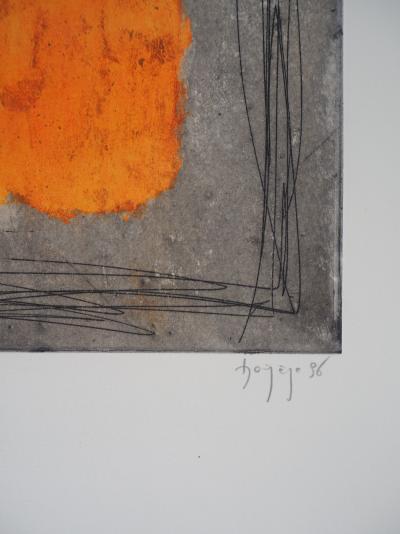 Didier HAGEGE : Pomme - Gravure originale signée 2