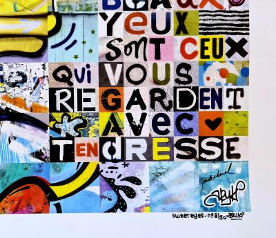 ARY KP - Sweet Eyes - Affiche signée 2