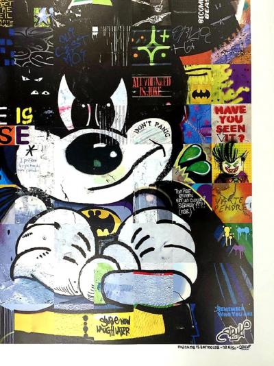 ARY KP - My name is Batmouse ! - Affiche signée 2