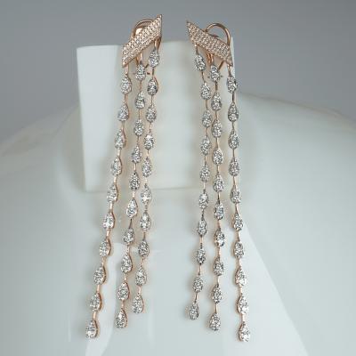 Collier  Choker avec Pendants d’Oreilles 2