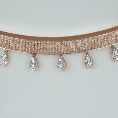 Collier  Choker avec Pendants d’Oreilles 2