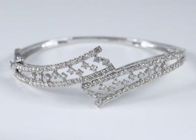 White Gold Designer Diamond Bracelet 2