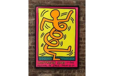 Keith HARING - Montreux Jazz Festival - Sérigraphie 2