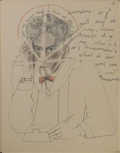 Jean COCTEAU - Le mystère de Jean l’Oiseleur, monologues, 1924 - Livre d’artiste et dessin signé 2