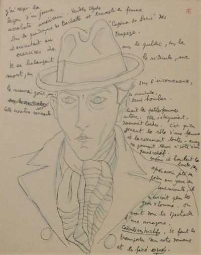 Jean COCTEAU - Le mystère de Jean l’Oiseleur, monologues, 1924 - Livre d’artiste et dessin signé 2