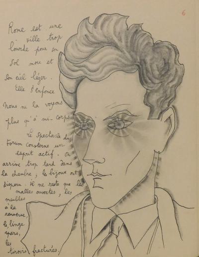 Jean COCTEAU - Le mystère de Jean l’Oiseleur, monologues, 1924 - Livre d’artiste et dessin signé 2