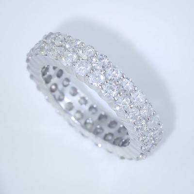White Gold Eternity Diamond Ring 2